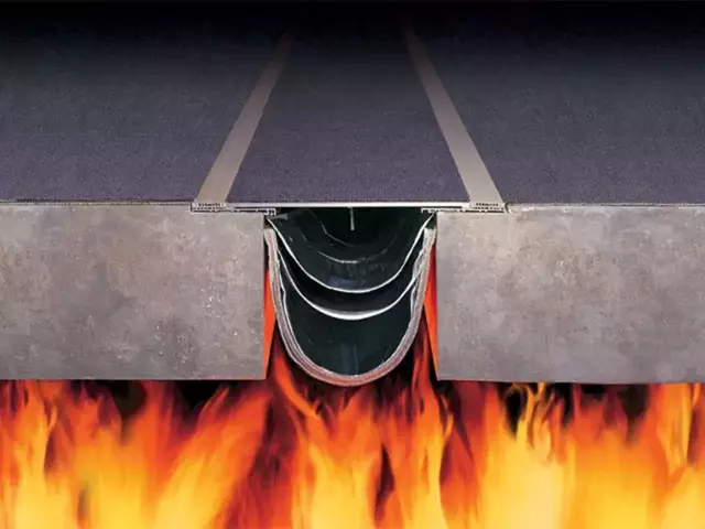 1983 Construction Specialties fire barrier expansion joint