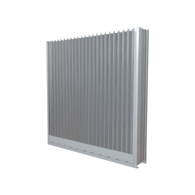 DC-5804 extreme weather louver