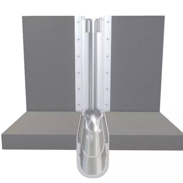 FB-17 floor to wall expansion joint system
