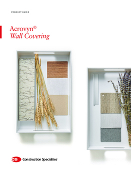 Product Guide:  Acrovyn Wall Covering