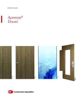 Acrovyn Doors Product Guide