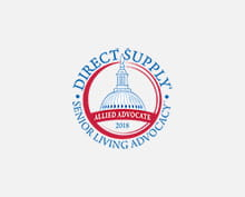 Direct Supply Senior Living Advocacy Program logo