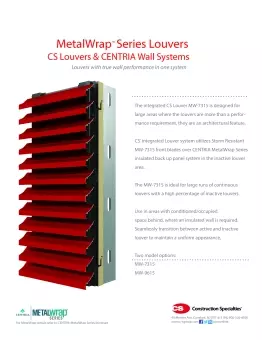 MetalWrap Louver Flyer 2017