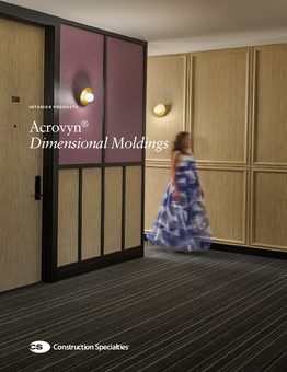 Acrovyn® Dimensional Moldings Brochure