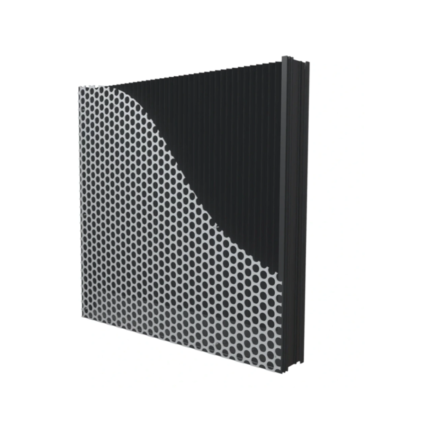 PL-3705 1 inch Architectural Louver