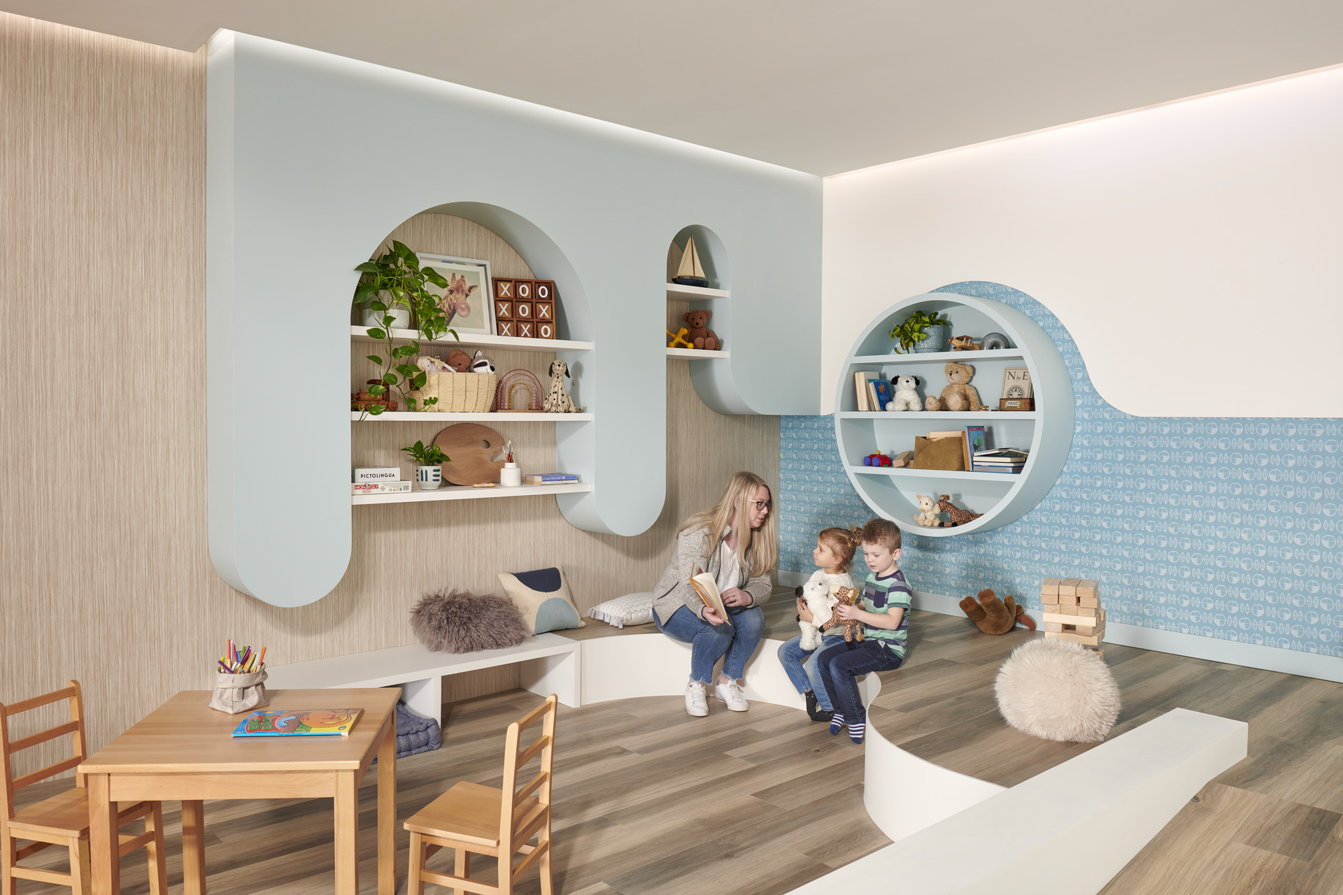 Acrovyn Wall Covering Children Playroom Set