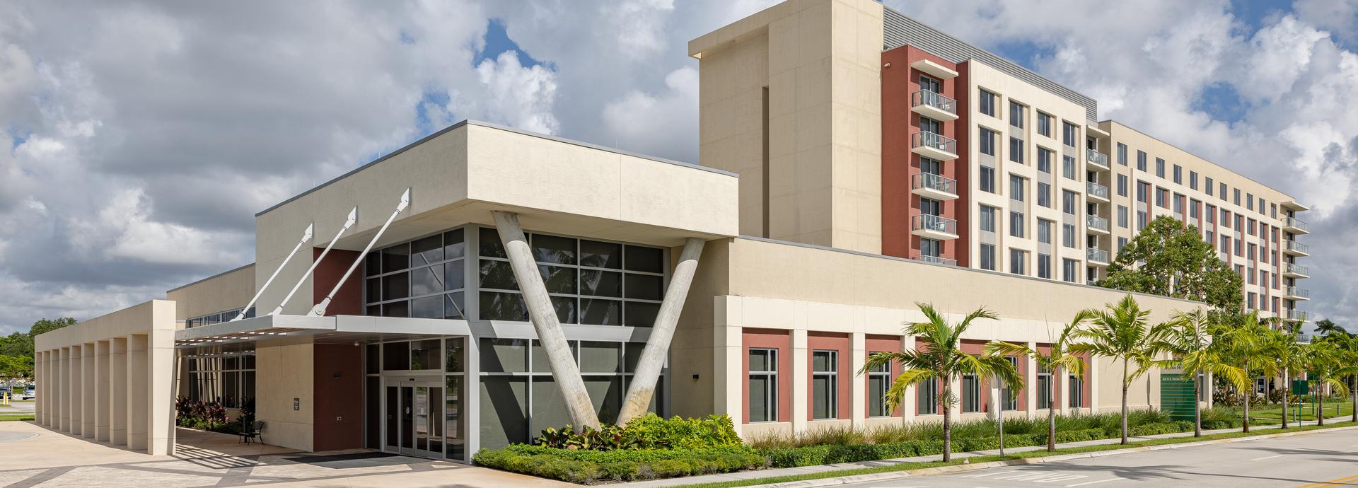 Hilton Hotel Miami Dadeland at Baptist Hospital Infill Sunshades