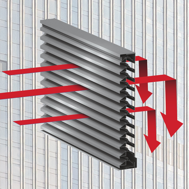 Louver Airflow Graphic