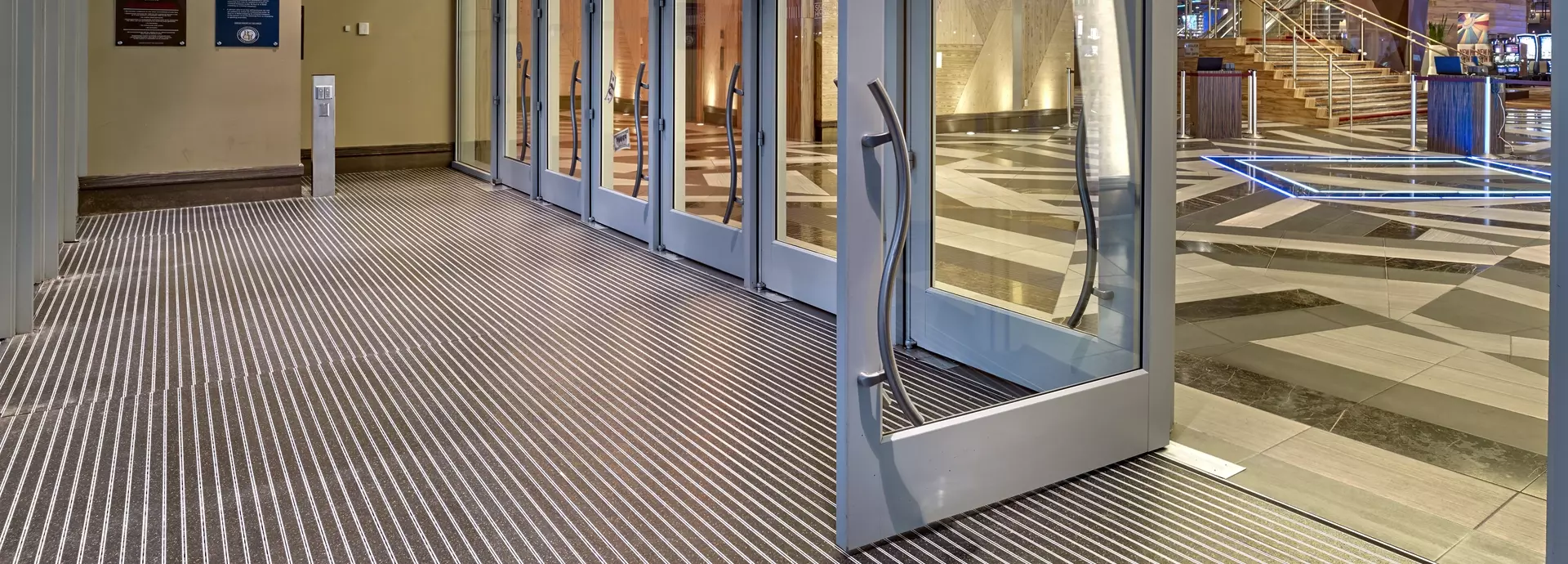 Sugarhouse Casino entrance flooring