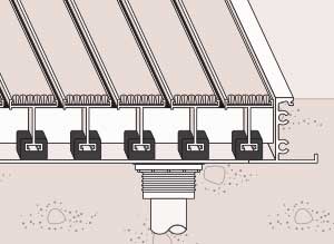 Recessed-Level-Base-with-Drain-Pan