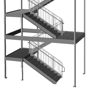 Modular Stair System model graphic