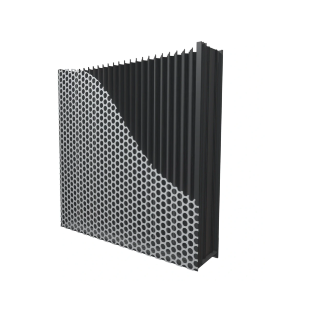 PL-5800 1 inch Architectural Louver
