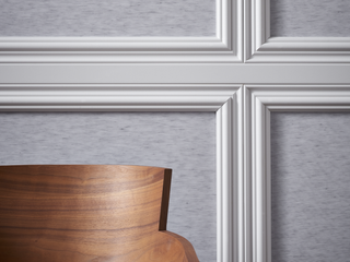 Acrovyn wall panel with chair