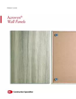 Acrovyn Wall Panel with Picture Frame Trim