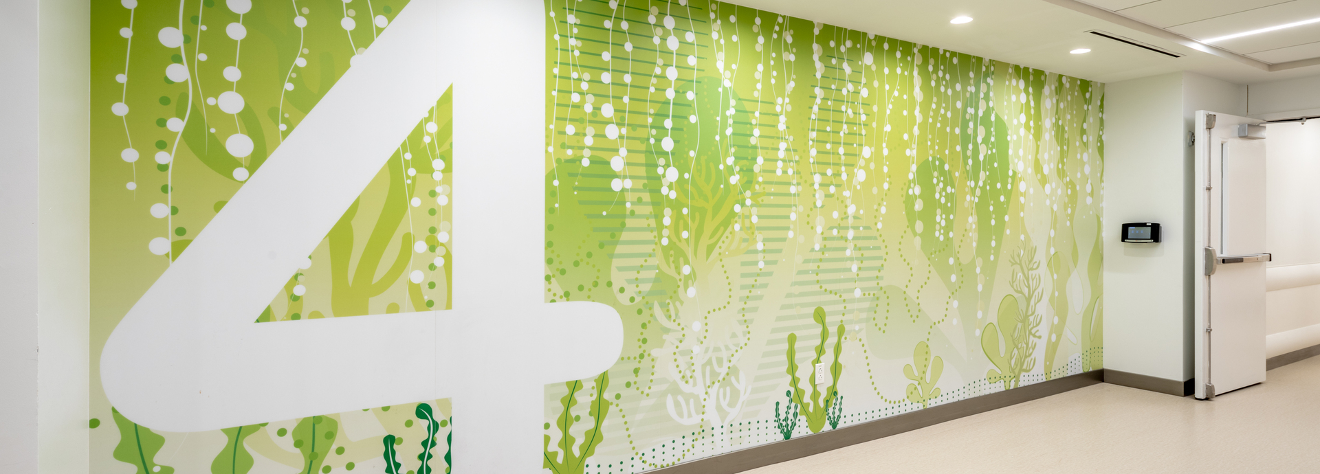 Shriners Hospital Acrovyn by Design wall covering