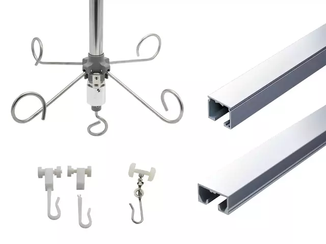 Privacy curtain track accessories thumbnail