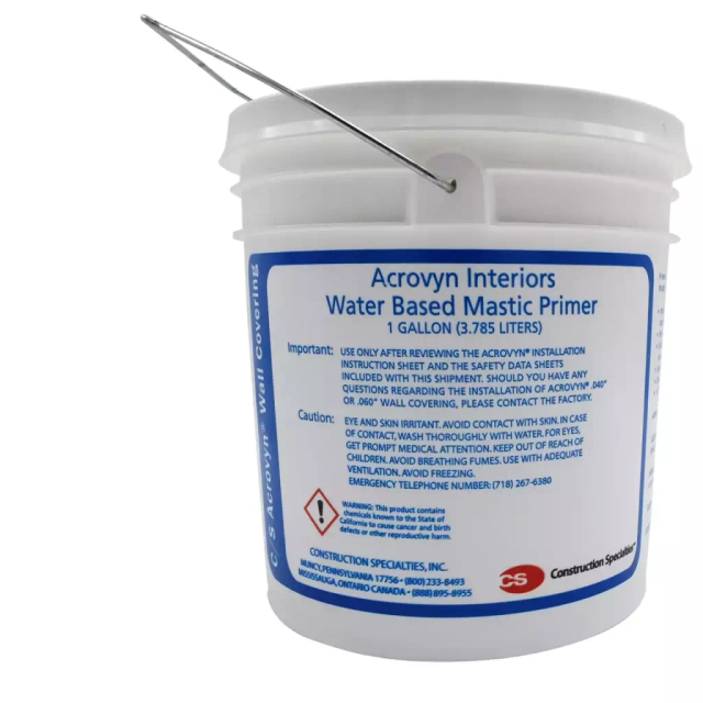 Acrovyn 1 Gallon Primer Bucket