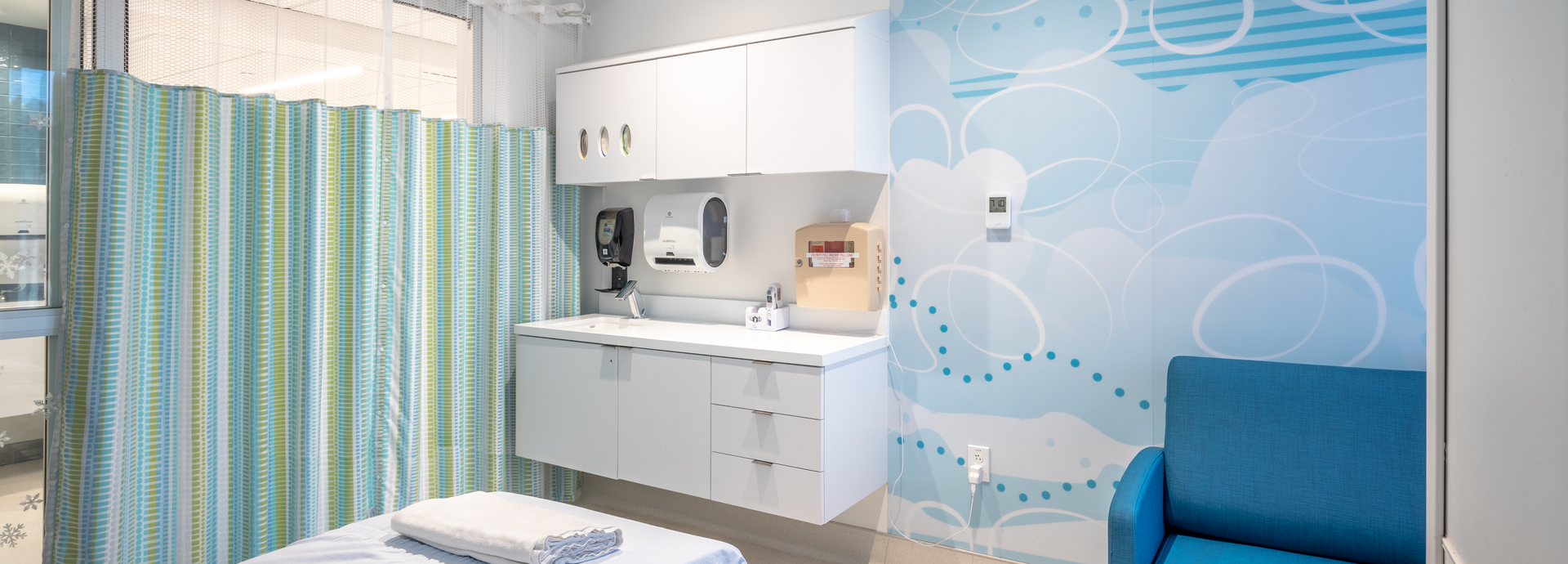 Shriners Hospital Acrovyn by Design wall covering