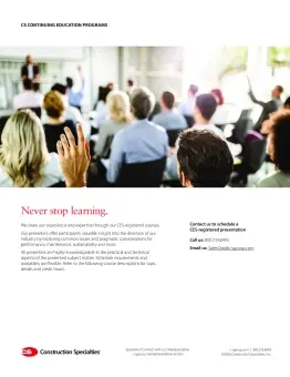 Continuing Education Programs