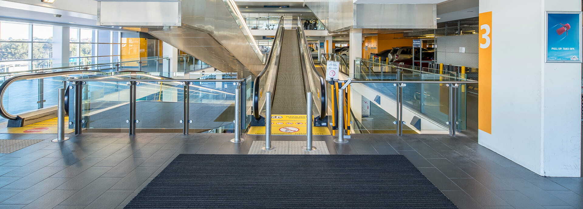 Facilities market entrance flooring