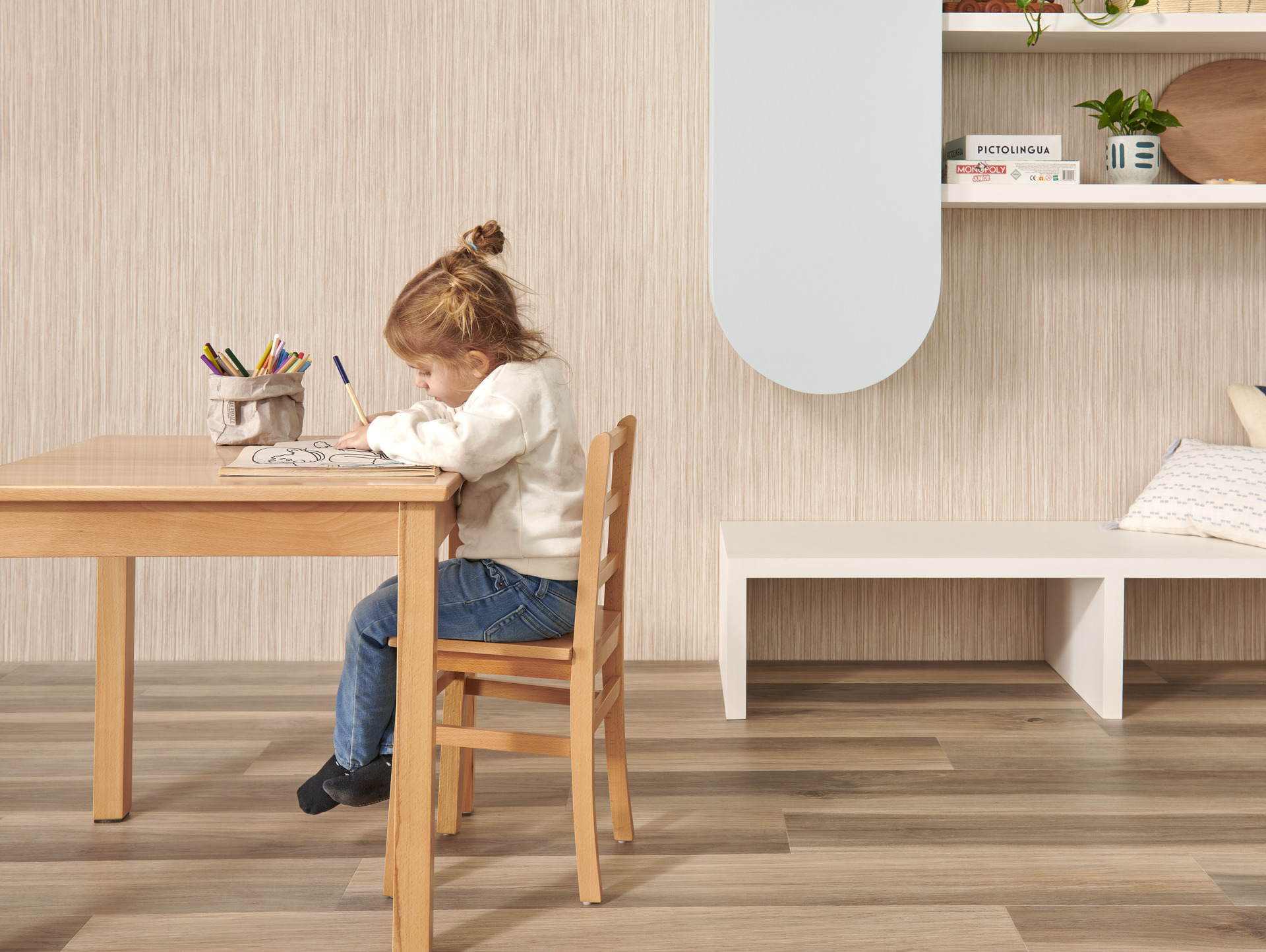 Acrovyn Wall Covering Children Playroom Set
