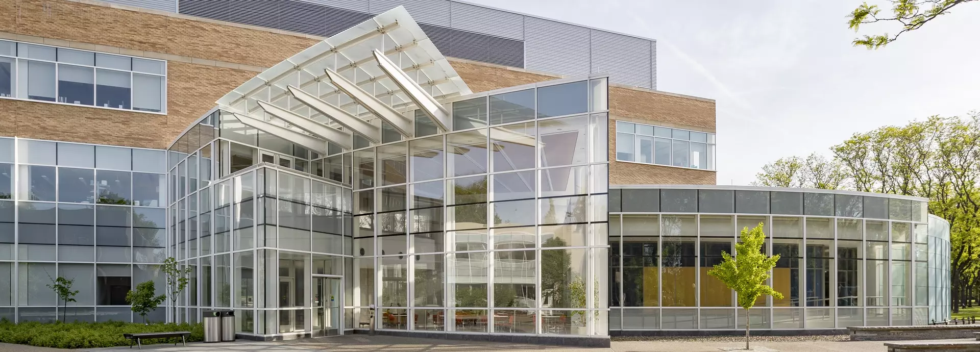 SUNY Fredonia Science and Tech Building storm resistant louvers